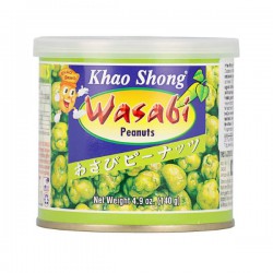 Wasabi Peanuts 140g Khao Shong