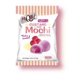 Custard Raspberry Mochi...