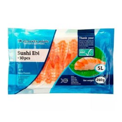 Sushi Ebi Shrimps 9-9,5cm...