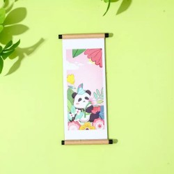 Panda Fridge Magnet - Pink